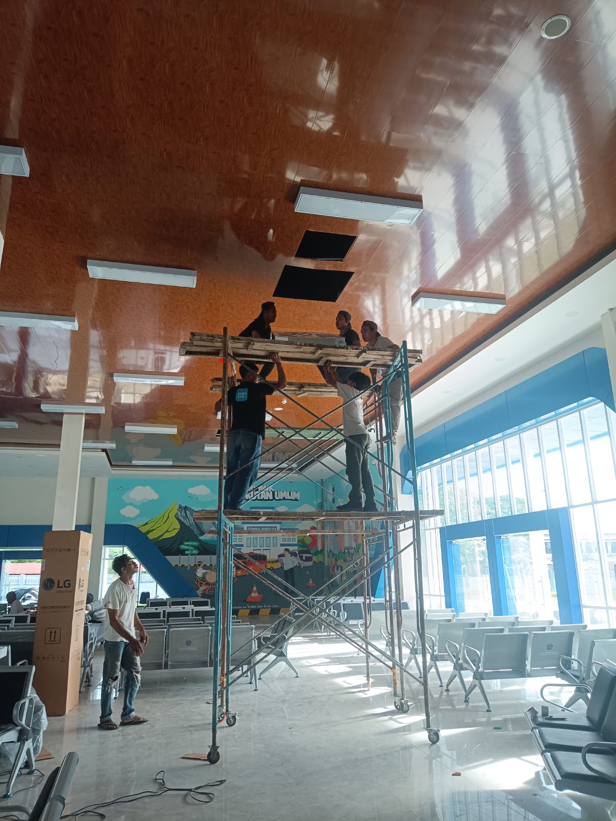 Installasi AC Gedung Mataram