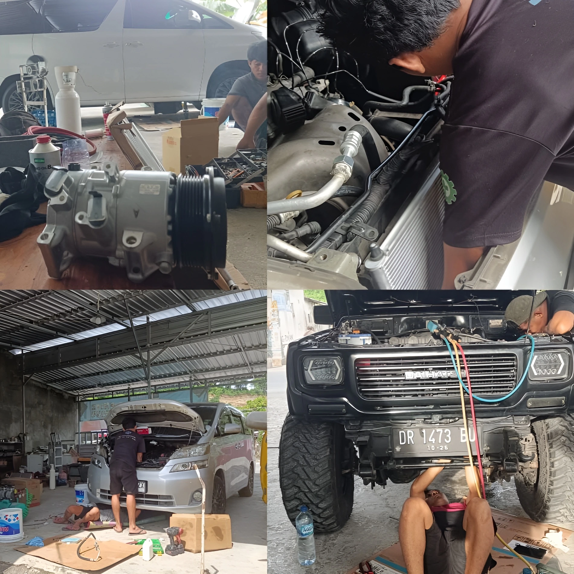 Service AC Mobil Lombok dan seluruh NTB