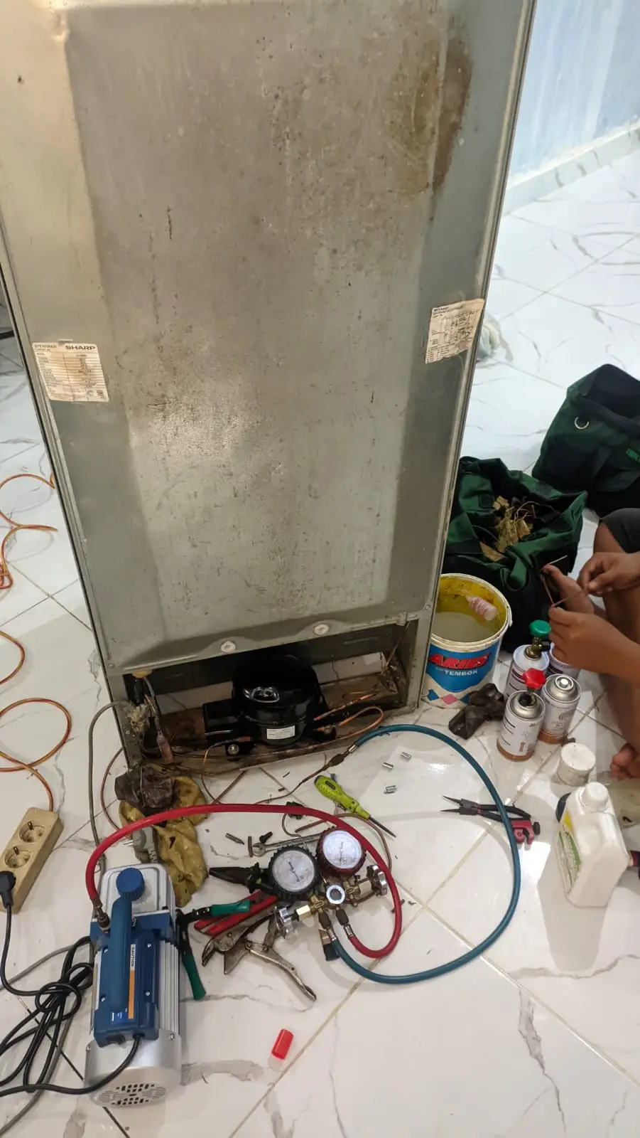 Service kulkas terpercaya di Mataram lombok dan seluruh ntb terpercaya